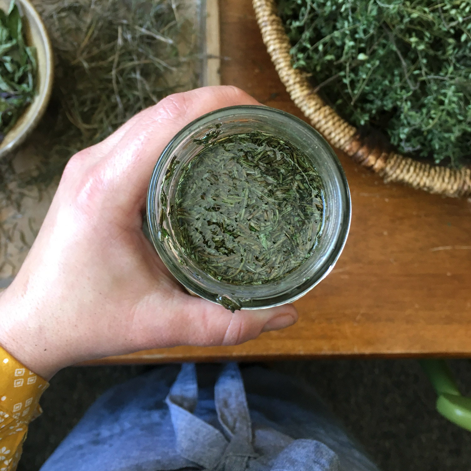 Finch + Folly — Rosemary Peppermint Hair Oil recipe